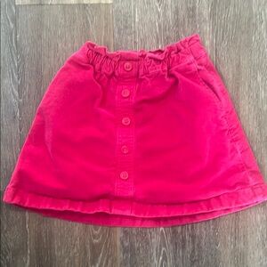 Crewcuts Bright Pink Corduroy Skirt